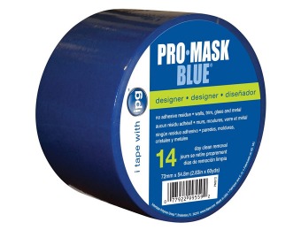 40% off PMD72 ProMask Blue Designer Painter's Tape