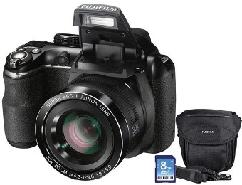 64% off Fujifilm FinePix S4830 16.0-MP Digital Camera Bundle
