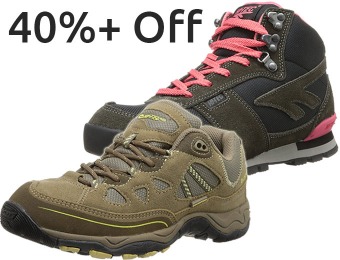 40% or More off Hi-Tec Hiking Boots, Men's & Women's