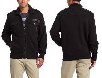 80% off Calvin Klein Jeans Men's Military Fleece Jacket
