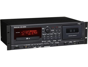 $400 off Tascam CD-A550 Studio CD Player/Cassette Recorder
