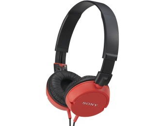 $10 off Sony MDR-ZX100/RED ZX-Series Monitor Headphones
