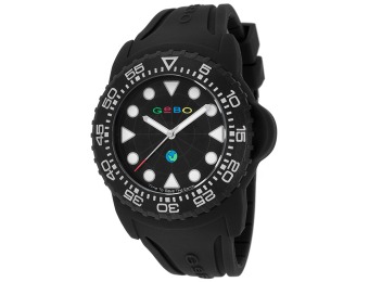 86% off Gebo GB.3H/COL.2.BDIVER Rubber Watch
