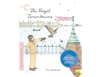 50% off The Royal Tenenbaums Criterion Collection Blu-ray