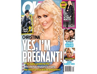 91% off OK! Magazine Subscription, $14.99 / 52 Issues