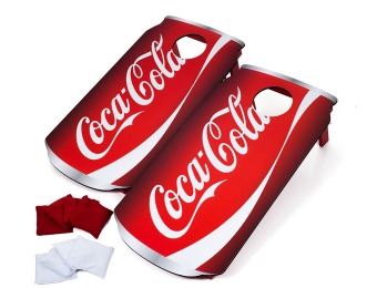 59% off Coca-Cola Can Cornhole Bean Bag Toss Game