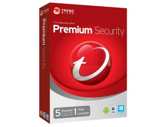70% off Trend Micro Titanium Premium Security 2014, 5-User