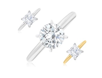 Solitaire Bridal Collection Diamond Ring Sale - Up to 81% off, 20 Styles