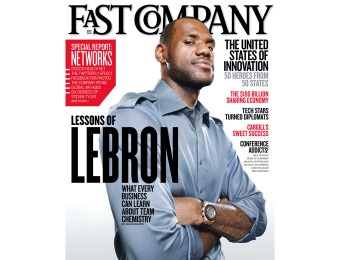 91% off Fast Company Magazine Subscription, $4.50 / 10 Issues
