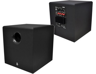 75% off Pyle Home PDSB10A 10" 100W Active Powered Subwoofer