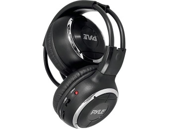 61% off Pyle In-Car Dual-Channel Wireless Headphones, PLVWH3