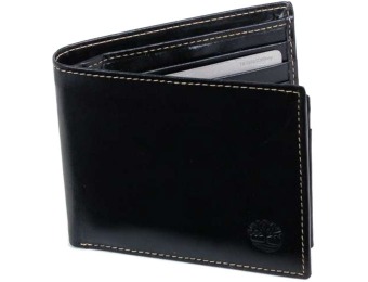 73% off Timberland Leather Passcase Bifold Men's Wallet
