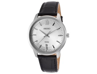 69% off Seiko SUR035P1 Neo Classic Leather Men's Watch