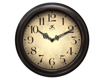 75% off Infinity Instruments Traditional Precedent Wall Clock