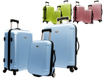 $330 off Traveler's Choice Freedom 3-Pc Luggage Set, 3 COlors