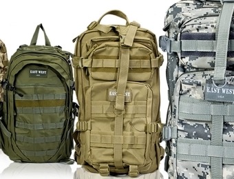 $70 off East West Tactical Gear Backpack or Sling Bag, 6 Colors