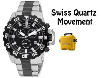 83% Off Men's Invicta 13630 Pro Diver Chronograph Watch w/ Case