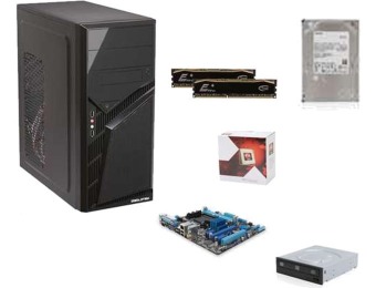 $100 off AMD FX-4350 4.2GHz Quad-Core Barebones PC Kit