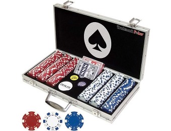 54% off Trademark Poker Maverick 300 Dice Style Poker Chip Set