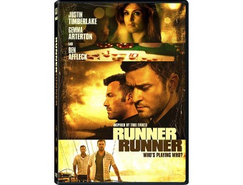 80% off Runner Runner (DVD)