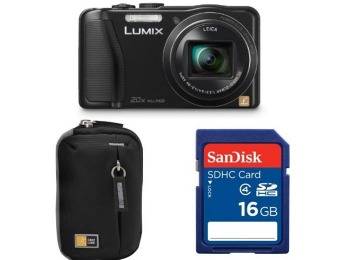 $213 off Panasonic Lumix DMC-ZS25 Digital Camera Bundle