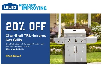 Extra 20% off Char-Broil Commercial Series Gas Grills