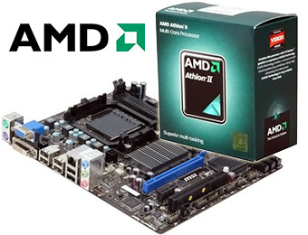 Extra $15 off AMD Athlon II X3 450 Rana + MSI Motherboard