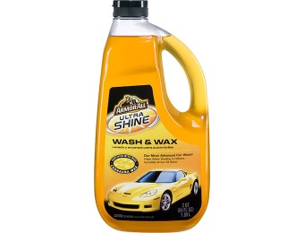 87% off Armor All Ultra Shine Car Wash and Wax Concentrate, 64 oz.