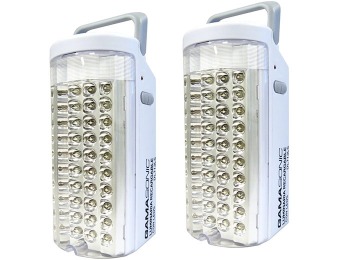 44% off Gama Sonic Rechargeable 40-LED Lantern, Set of 2