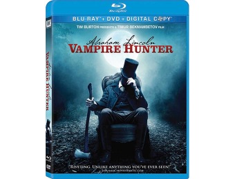 80% off Abraham Lincoln: Vampire Hunter (Blu-ray + DVD + Digital)