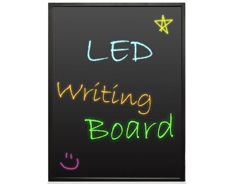 69% off Pyle Erasable Illuminated LED Writing Board w/ Remote