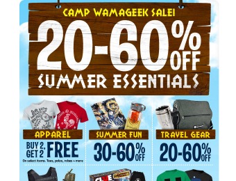ThinkGeek Summer Sale - Up to 60% off Summer Essentials