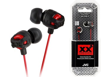 60% off JVC HAFX101R Xtreme Xplosive Inner Ear Headphones