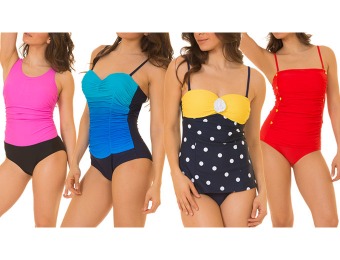 74% off Coco Limon Swimsuits for Ladies – Assorted Styles