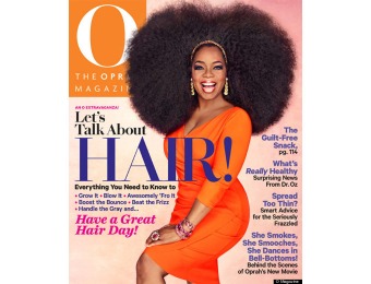 87% off O, The Oprah Magazine Magazine, $6.99 / 12 Issues