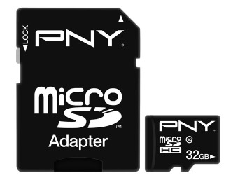53% off PNY Professional 32GB microSDHC Flash Memory Card