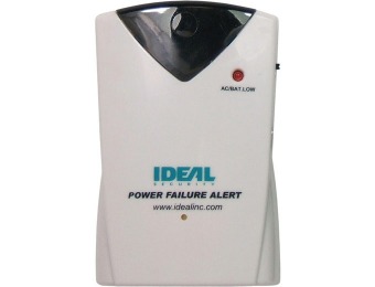 25% off Ideal Security 90 dB Alarm Wireless Power Failure Sensor