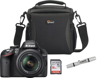 17% off Nikon D3200 24.2MP DSLR Camera Bundle Kit