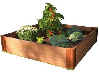 40% off One Inch Series 4 ft. x 4 ft. x 11 in. Composite Garden Bed Kit