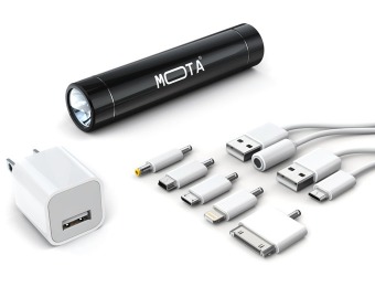 76% off MOTA 2,600 mAh Battery Sticks, 4 Styles
