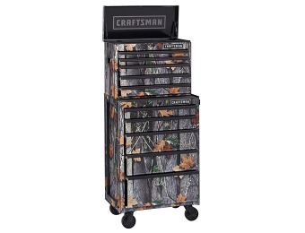 50% off Craftsman 10-Drawer HD Tool Cabinet - Camouflage