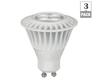 60% off TCP 35W Equivalent GU10 Dimmable LED Spot Light (3-Pack)