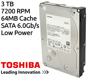 Extra $35 off Toshiba 3TB 7200RPM SATA HDD w/ code EMCYTZT3084