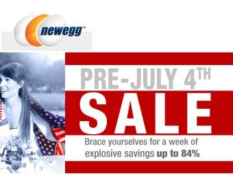 Newegg Pre-July 4th Sale - Up to 84% off