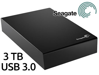 Extra $30 off Seagate 3TB USB 3.0 External Hard Drive