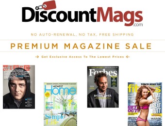 DiscountMags Premium Magazine Sale, 38 Titles on Sale