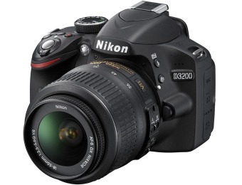 46% off Nikon D3200 24.2MP Digital SLR Camera, Refurbished