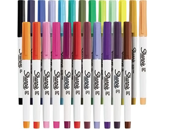 50% off 24-Pack Sharpie Ultra Fine Point Permanent Markers