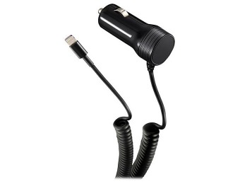 91% off Dynex Apple MFi Certified Vehicle Charger