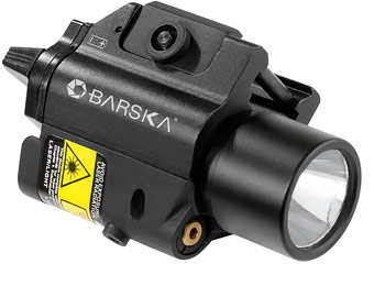 51% Off Barska Green Laser with 200 Lumen Flashlight